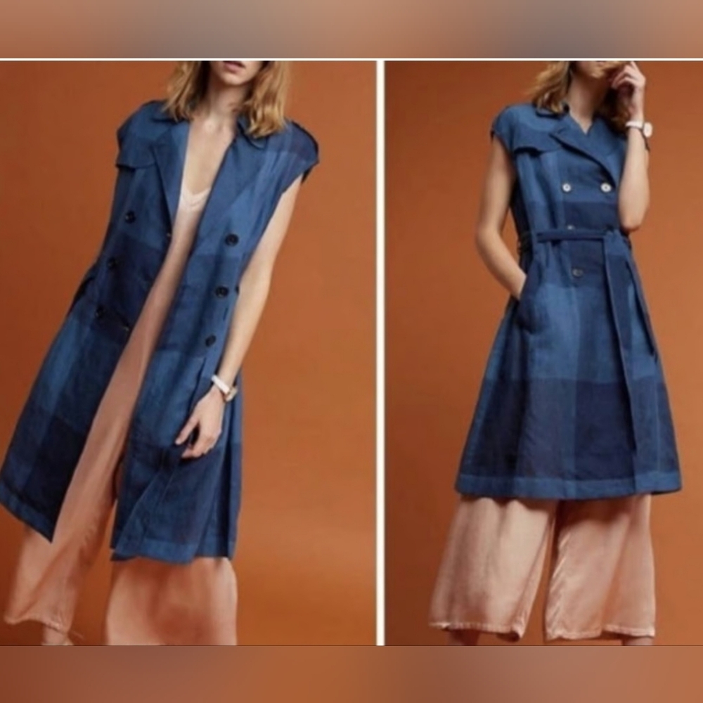 Anthropologie Eva Franco "Neele" Trench Style Dress NWT